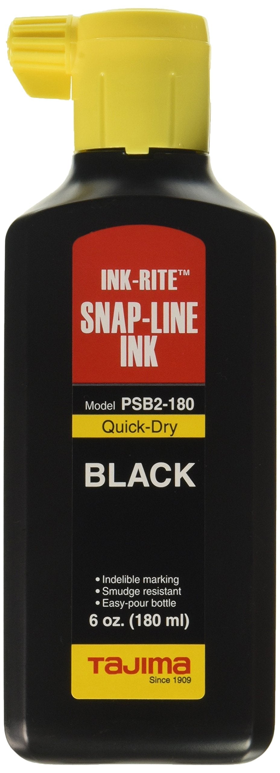 Tajima PSB2-180 INK-RITE Quick Dry Black Ink, 6 oz - NewNest Australia