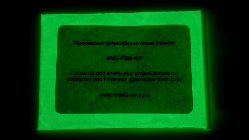 Fluorescent Green Glow In The Dark Pigment Powder - 60g (2 Ounces) - 10+ Colors Available Fluorescent Green - NewNest Australia
