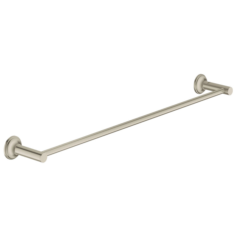 Grohe 40653EN1 Essentials Authentic Towel Rail 24", Brushed Nickel InfinityFinish Brushed Nickel Infinity Finish - NewNest Australia