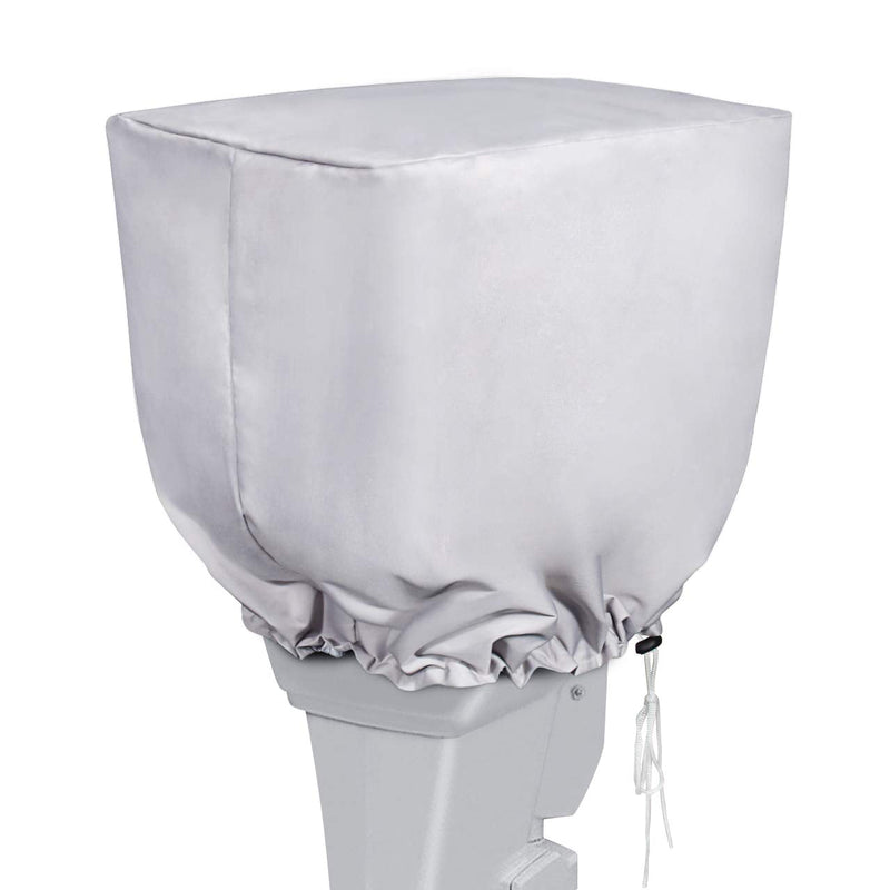 iCOVER Outboard Motor Cover Heavy Duty 600D Waterproof Motor Hood Cover, 23" DX13.5 WX16.5 H 23"DX13.5"WX16.5"H - NewNest Australia