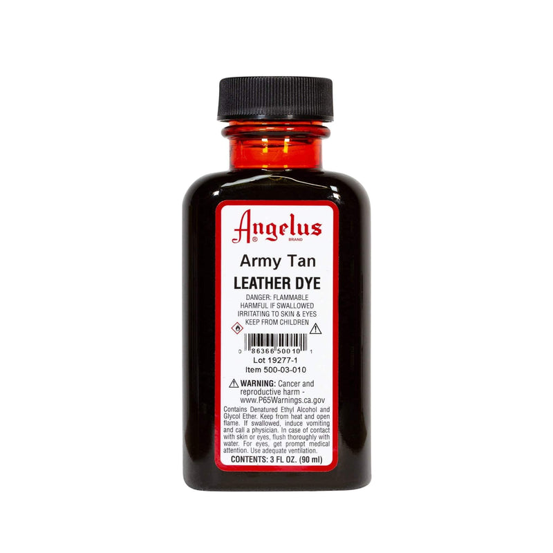 Angelus Leather Dye, 3 oz, Army Tan - NewNest Australia