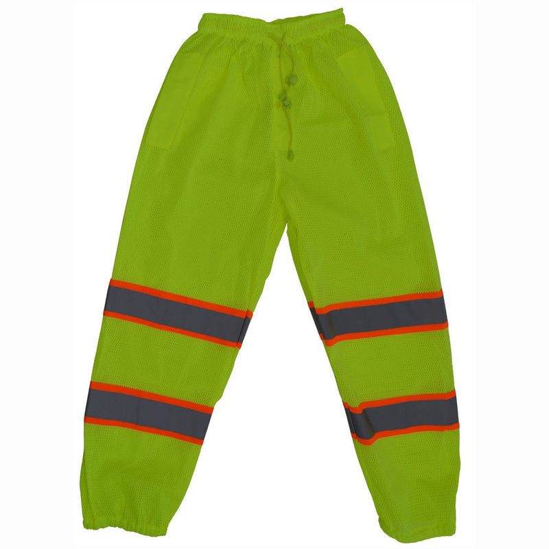 Petra Roc LMPO-CE-S/M Orange Contrast Binding Traffic Pants, Small/Medium, Lime Mesh Small-Medium - NewNest Australia