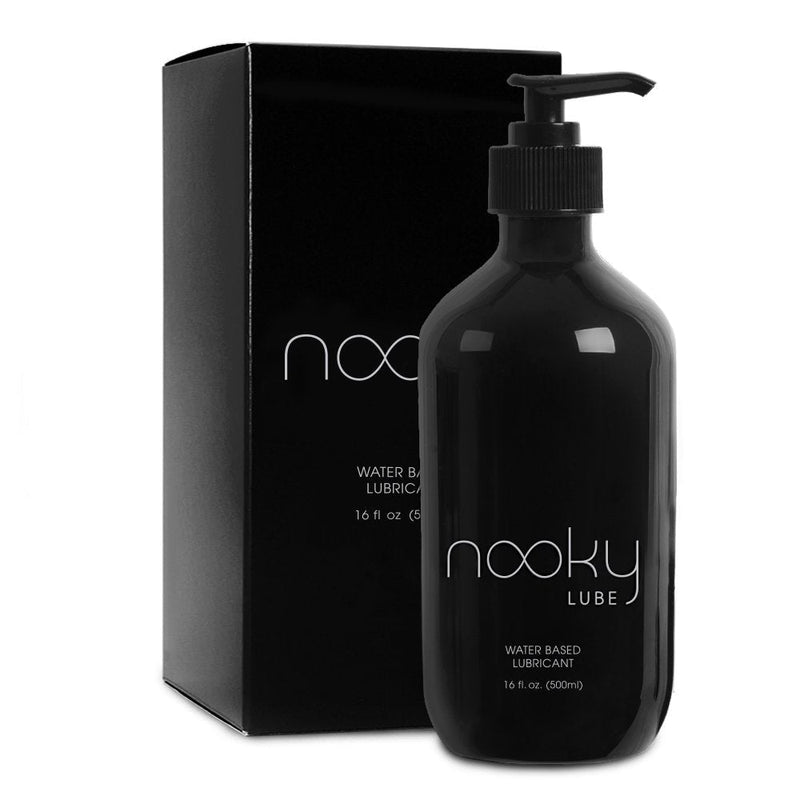Personal Lubricant. Nooky Lube Natural Water Based Lubes for Men and Women. 16 Ounce. Made in USA (16oz) - NewNest Australia