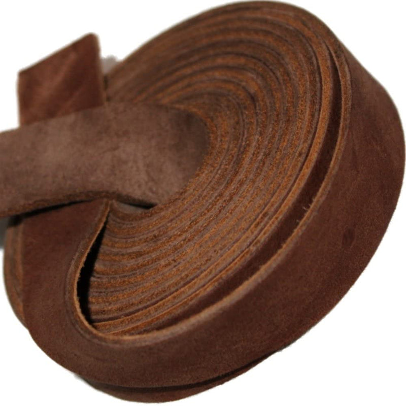 TOFL Leather Strap Medium Brown ¾ Inch Wide 72 Inches Long 1/8 Inch Thick (7-8 oz) - NewNest Australia