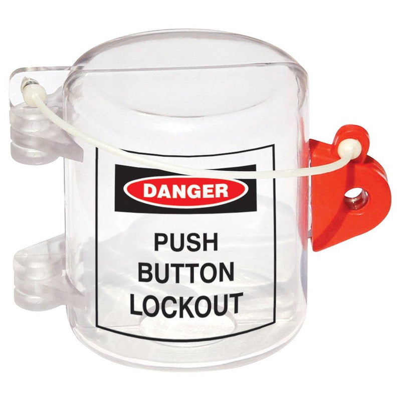 Lockout Safety Supply 7254 Oversize Push Button Lockout, Clear - NewNest Australia