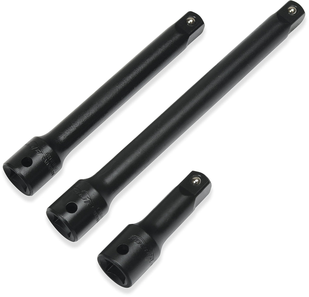 EPAuto 1/2-Inch Drive Impact Socket Extension Bar Set, Cr-V, 3 Pieces - NewNest Australia