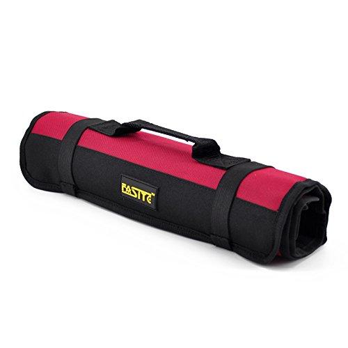 FASITE PTN028A 35- Pockets Socket Tool Roll Pouch Small Tool Bag PTN028, Red - NewNest Australia