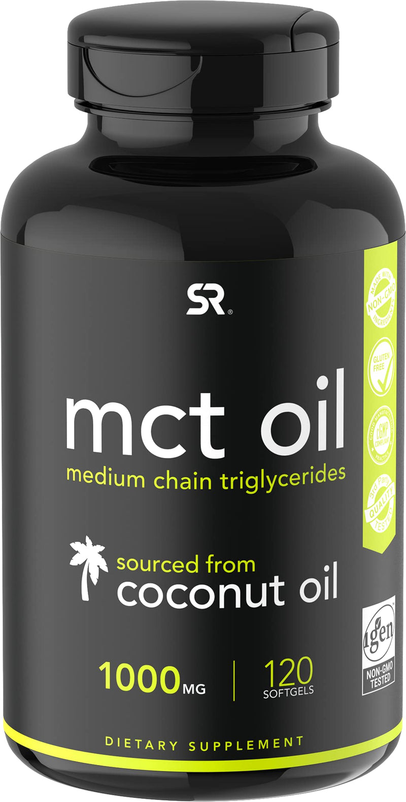 Sports Research MCT Oil, 1,000 mg, 120 Softgels 120 Count (Pack of 1) - NewNest Australia