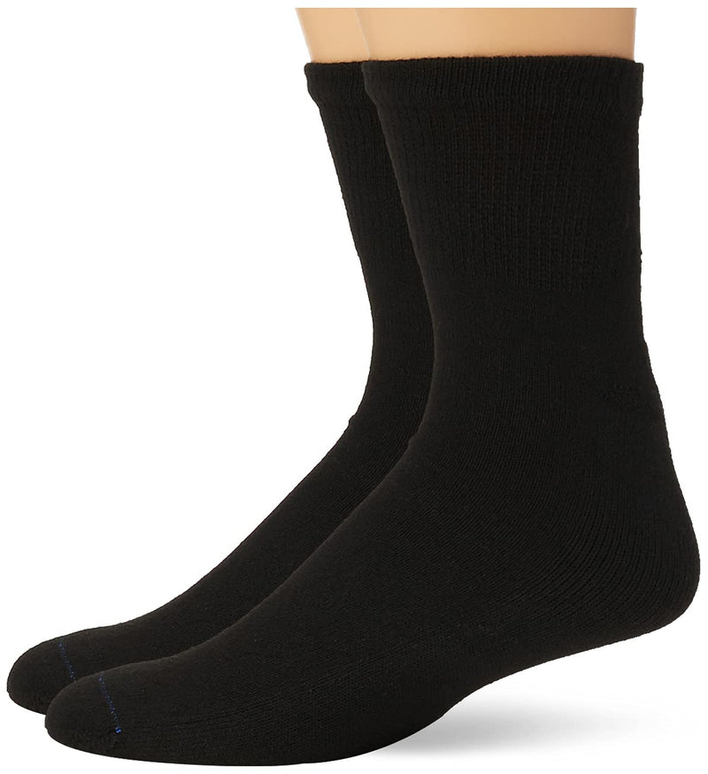 Dr. Scholl's mens 4 Pack Diabetic and Circulatory Non Binding Ankle Socks Black One Size - NewNest Australia