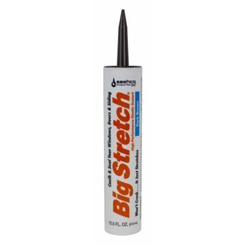 Sashco 10008 2 Pack 10.5 oz. Big Stretch Acrylic Latex High Performance Caulking Sealant, Dark Brown - NewNest Australia