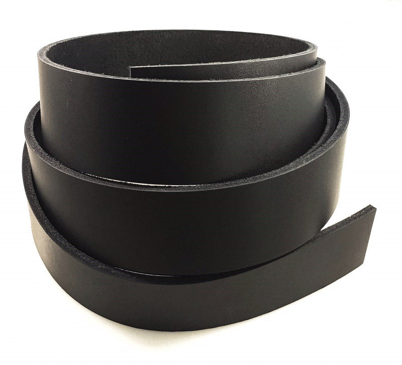 Dangerous Threads Black Latigo Leather Strip 1 & 1/2" x 72" 1 1/2" x 72" - NewNest Australia