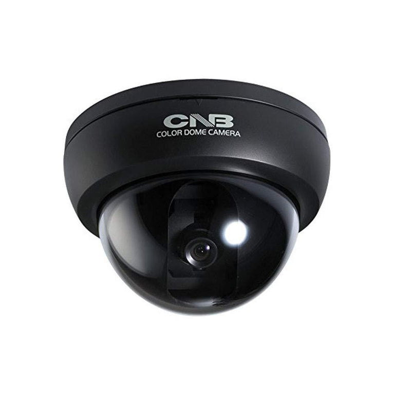 CNB DFK-60S B Analog Indoor Dome Camera 1/3" HPIS 600TVL 3.6mm Fixed Lens Home Security System Surveillance Camera, Black - NewNest Australia