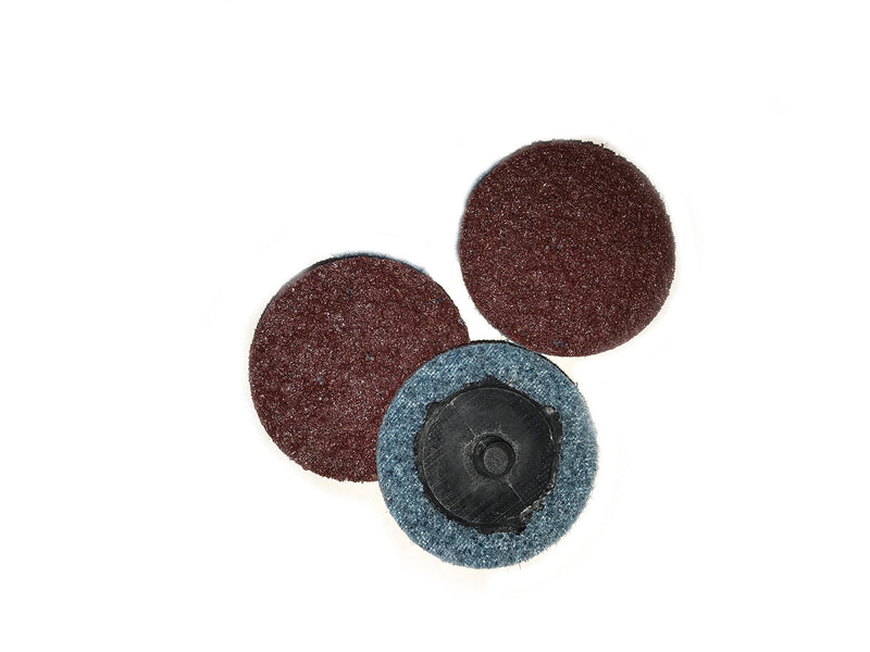 Sungold Abrasives 74906 Medium Non Woven Fast-Cut Surface Conditioning Type-R Quick Change Disc, 2", Maroon 25/Box 2 in. - NewNest Australia
