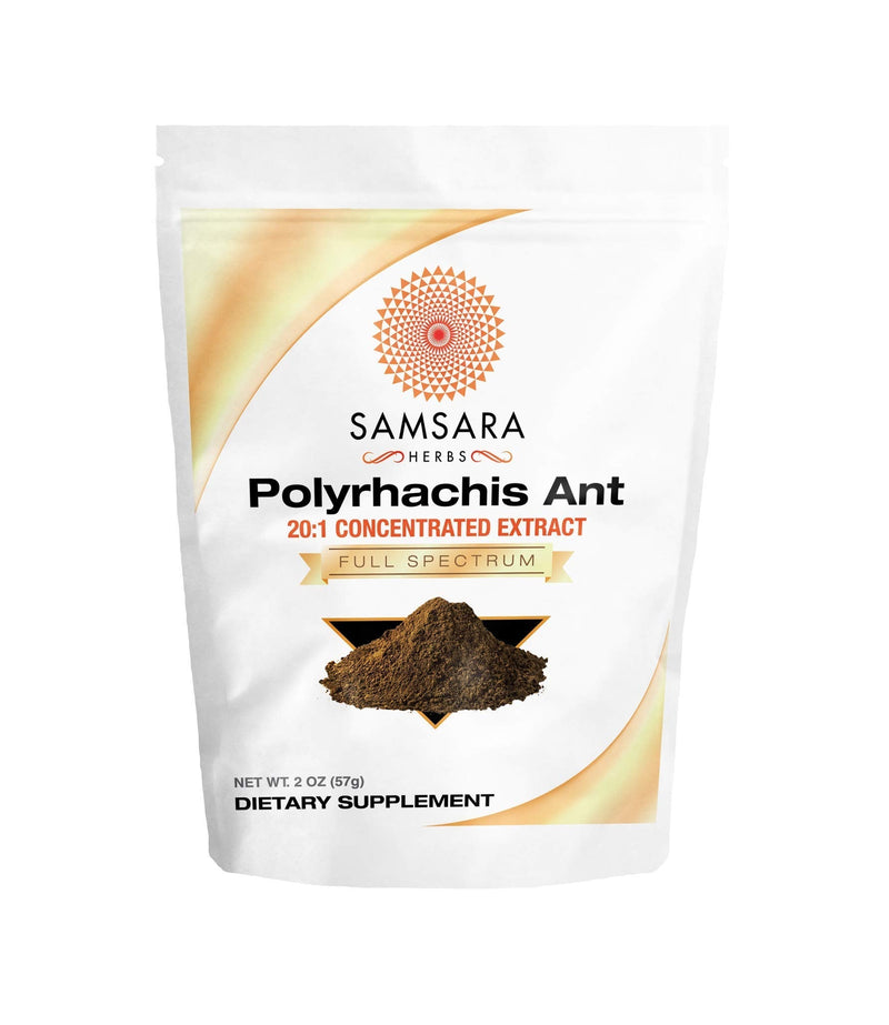 Samsara Herbs Polyrhachis Ant Extract Powder - 20:1 Concentrated Extract (2oz/57g) 2 Ounce (Pack of 1) - NewNest Australia