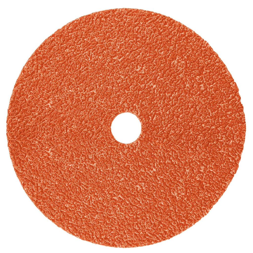 3M Cubitron II Fibre Disc 987C - 36+ Metal Grinding Disc, Vendable Pack - Ceramic Precision Shaped Grain - for Angle Grinders - 4.5" x 7/8" Center Hole - NewNest Australia