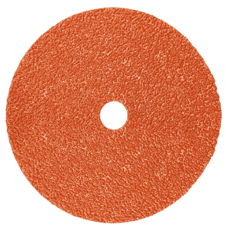 3M Cubitron II Fibre Disc 987C - 36+ Metal Grinding Disc, Vendable Pack - Ceramic Precision Shaped Grain - for Angle Grinders - 4.5" x 7/8" Center Hole - NewNest Australia