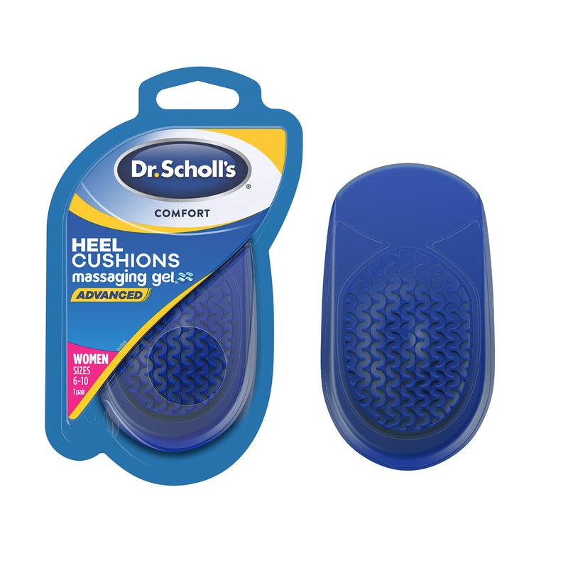 Dr. Scholl's HEEL CUSHIONS with Massaging Gel Advanced // All-Day Shock Absorption and Cushioning to Relieve Heel Discomfort (for Women's 6-10, also available for Men's 8-13) Women 6-10 - NewNest Australia
