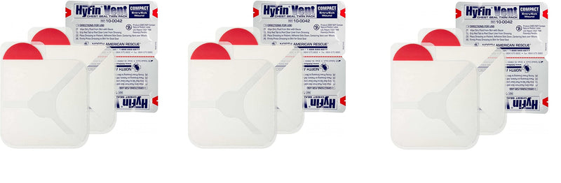 Genuine NAR HyFin Vent Compact Chest Seal Twin Pack 1 Pack - NewNest Australia