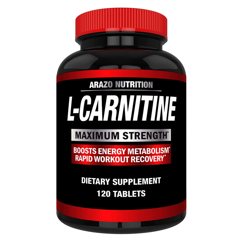 Super Strength L-Carnitine 1000mg Servings Plus Calcium for Boosted Metabolism and Improved Muscle Gain - Arazo Nutrition - NewNest Australia