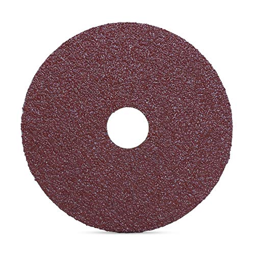 BHA Aluminum Oxide Resin Fiber Sanding and Grinding Discs, 5” x 7/8”, 80 Grit - 25 Pack - NewNest Australia