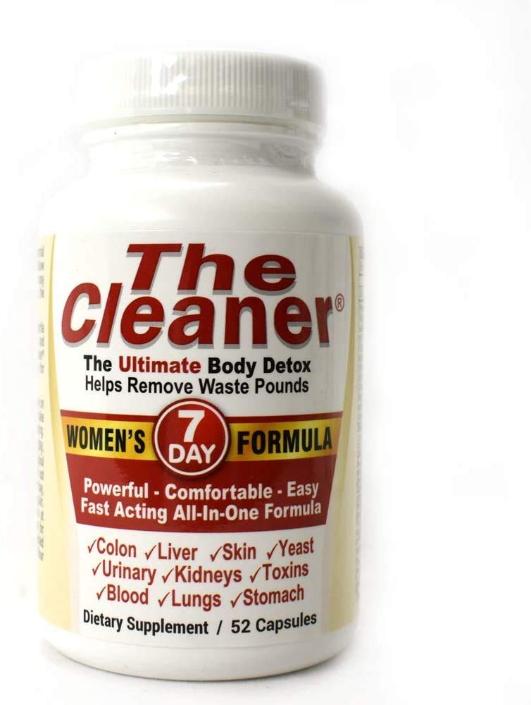 The Cleaner 7Day Women's Formula Ultimate Body Detox (52 Capsules) 52 Count (Pack of 1) - NewNest Australia