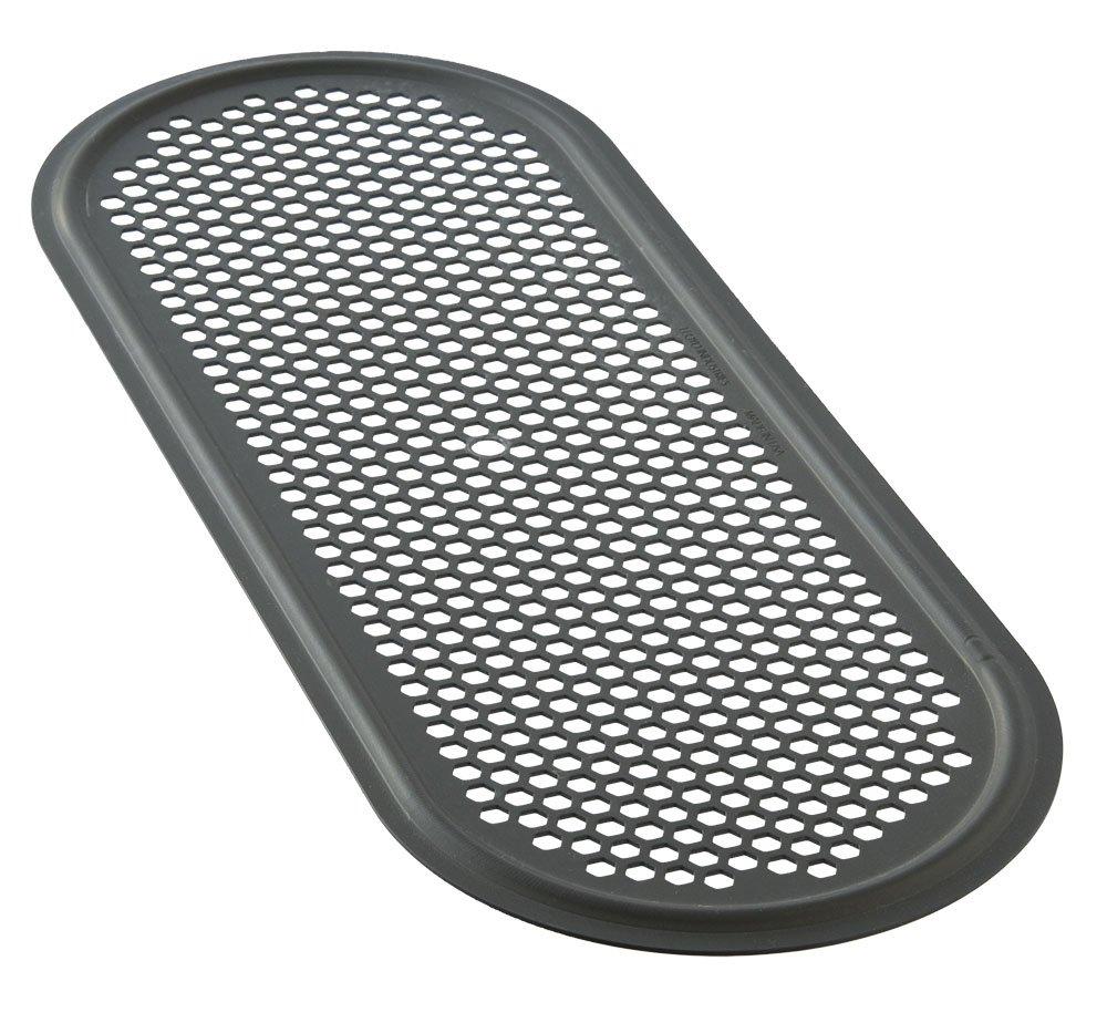 LloydPans Kitchenware 7 Inch by 18 Inch Perforated Flatbread Pan Made in the USA - NewNest Australia