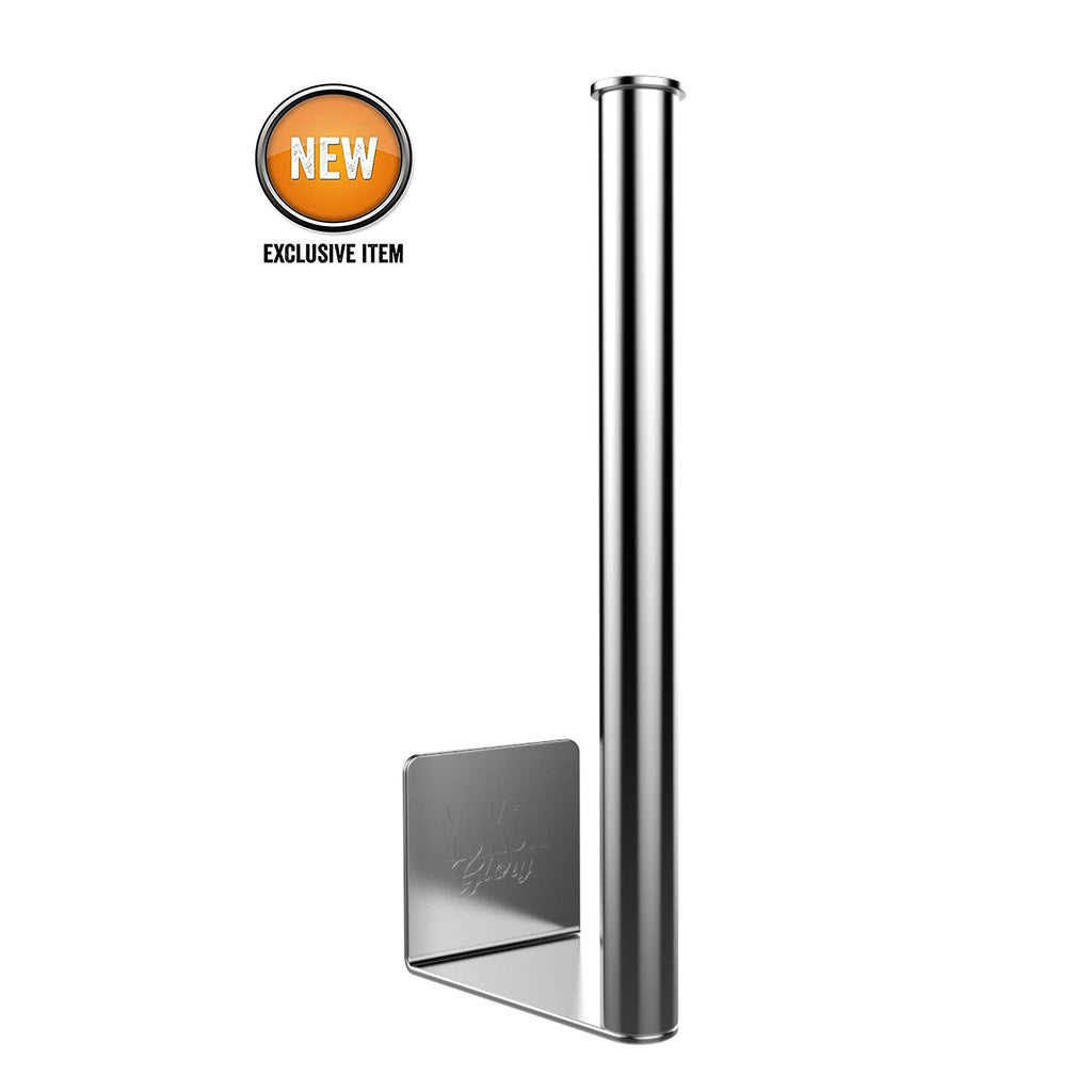 NewNest Australia - Yukon Glory Premium Magnetic Mount Paper Towel Holder Durable Stainless Steel, Great for Outdoors, Attaches to Grills RV's Fridges Tailgate and More 