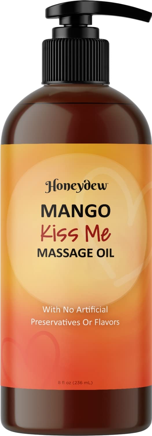 Enticing Sensual Massage Oil for Couples - Alluring Mango Scented Couples Massage Oil and Moisturizing Body Oil for Women and Men - Nourishing Full Body Massage and Romantic Gift for Her and Him - NewNest Australia