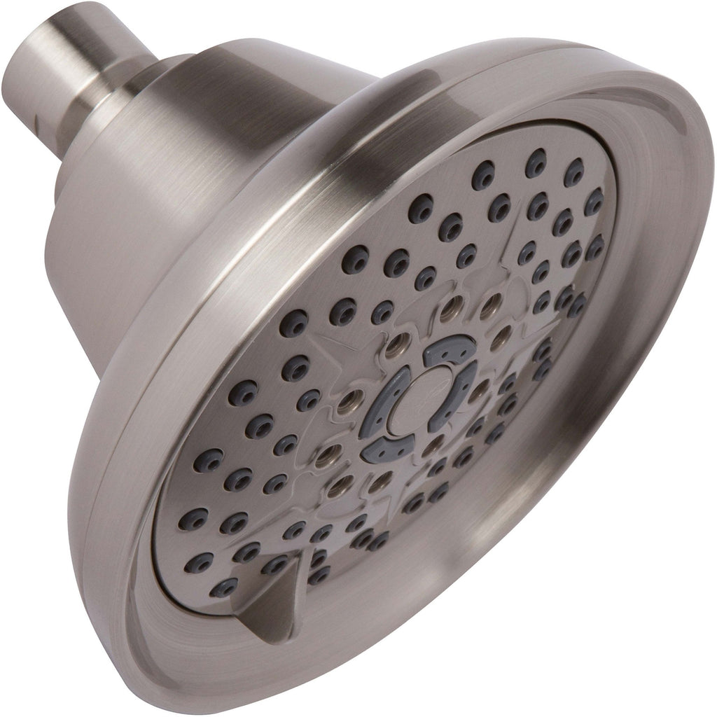 Shower Massage Head With Mist - High Pressure Boosting, Multi-Function, Massager Rainfall Showerhead For Low Flow Showers & Adjustable Water Saving Nozzle, 2.5 GPM - Brushed Nickel - NewNest Australia