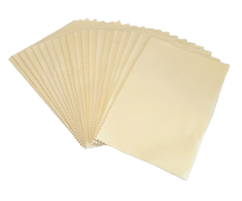 20 Sunshine Polishing Cloth for Sterling Silver, Gold, Brass and Copper Jewelry Polishing Cloth - NewNest Australia