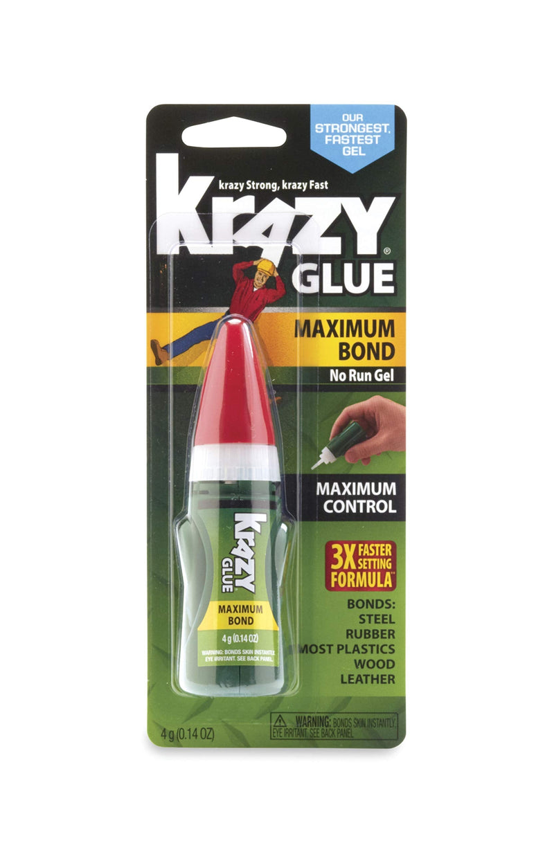 Krazy Glue, Max Bond Gel, EZ Squeeze, 4 g - NewNest Australia