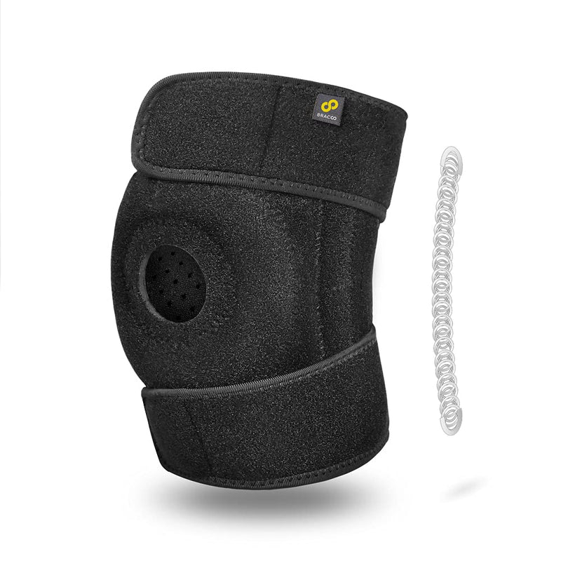 Bracoo Knee Stabilizer Brace, Open-Patella Support - Joint Pain Relief for Sprains, Arthritis, MCL, LCL, Sports Injury & Recovery - KP30 - NewNest Australia