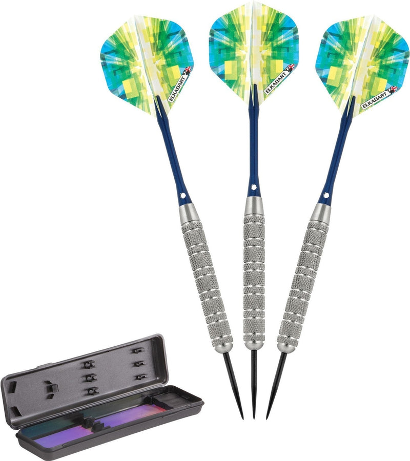 Elkadart Prism Steel Tip Darts with Storage/Travel Case 20 Grams - NewNest Australia