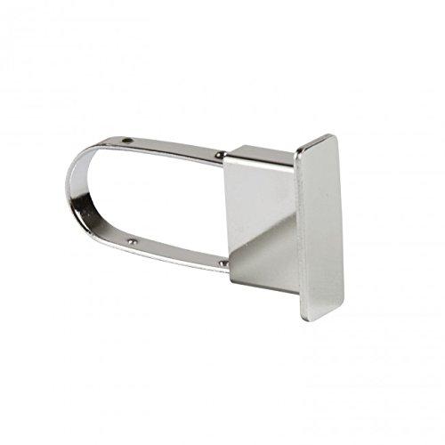 NewNest Australia - NAHANCO EC5 Extended End Cap for 1/2" x 1-1/2" Rectangular Tubing. Chrome 