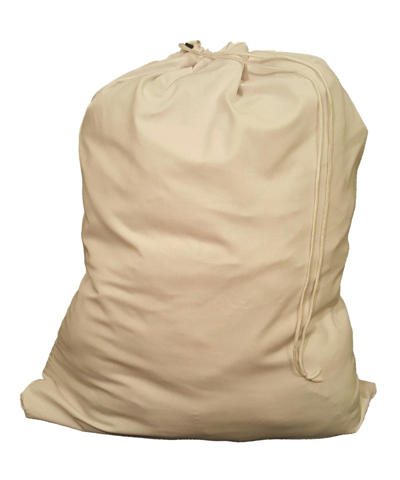 NewNest Australia - Owen Sewn Heavy Duty 30X40 Laundry Bag - Made in The USA White 