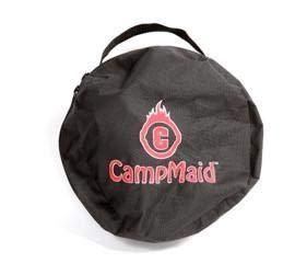 CampMaid Tool Bag for Accessories - Safe, Dry Storage for Cast Iron Camping Cookware or Plates & Utensils - Dutch Oven Carry Bag for 8" and 10" Dutch Ovens - Dutch Oven Accessories - (12" x 6") - NewNest Australia