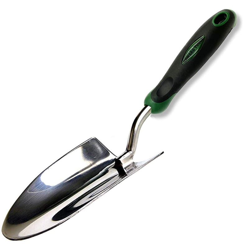 Edward Tools Bend-Proof Garden Trowel - Heavy Duty Polished Stainless Steel - Rust Resistant Oversized Garden Hand Shovel for Quicker Work - Digs Through Rocky / Heavy soils - Comfort Grip (1) 1 - NewNest Australia