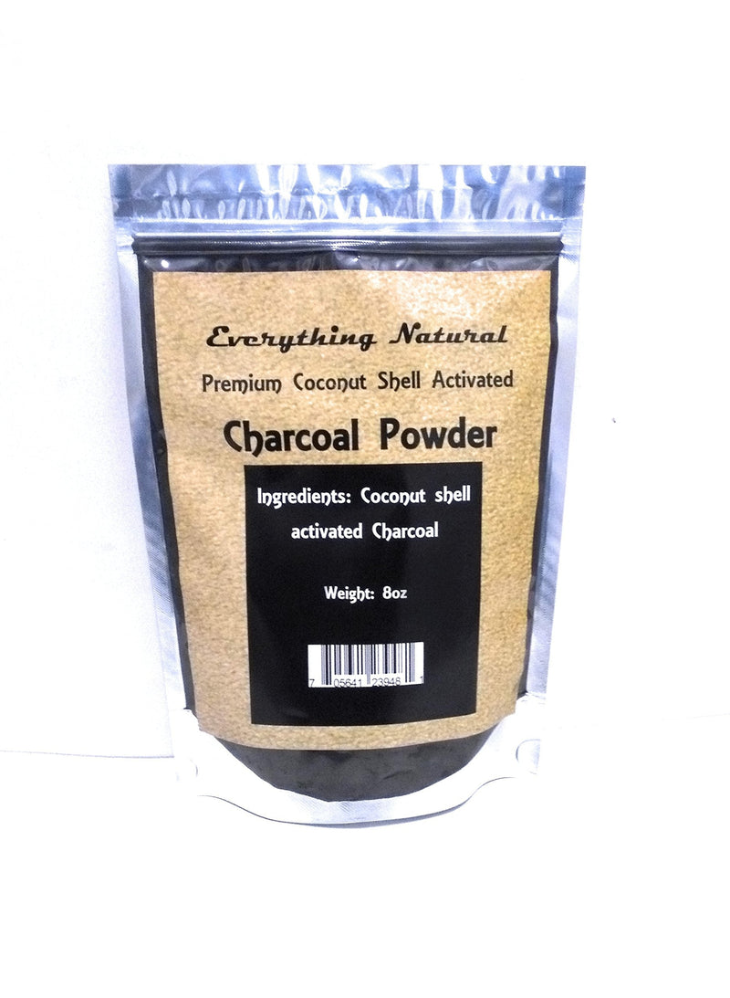 Extra Large Activated Charcoal Powder, Large 8 Oz. Food Grade, Natural Teeth Whitener, Rejuvenates Skin, Detoxifier - NewNest Australia