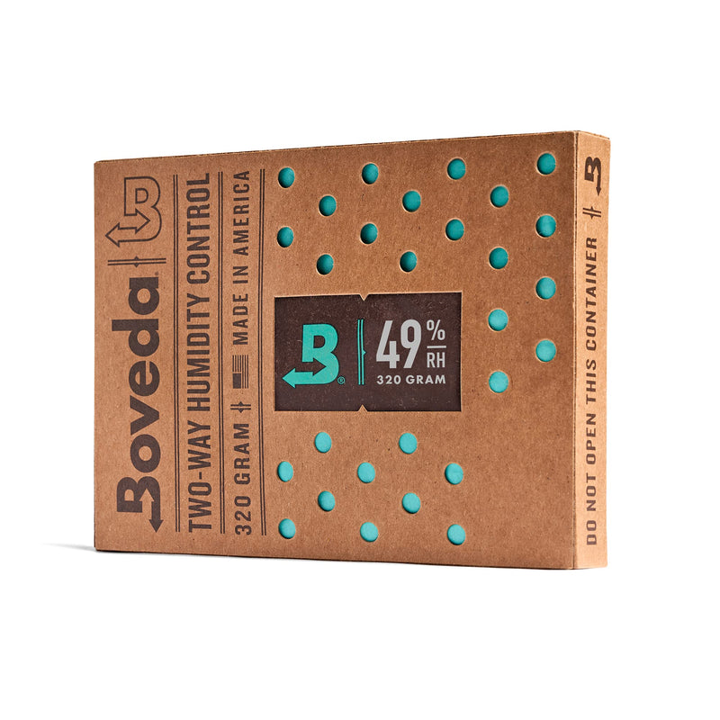 Boveda Wooden Music Instruments - 49% RH 2-Way Humidity Control - Size 320 for Retail Case or Exhibit Cabinet – Protects All Wood Instruments for Optimal Sound – Prevents Cracking & Warping – 1 Count 49% RH (Music/Food) - NewNest Australia