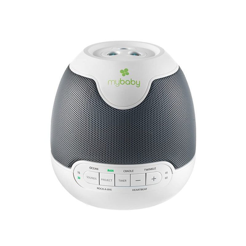 MyBaby, SoundSpa Lullaby - Sounds & Projection, Plays 6 Sounds & Lullabies, Image Projector Featuring Diverse Scenes, Auto-Off Timer Perfect for Naptime, Powered by an AC Adapter, By HoMedics - NewNest Australia