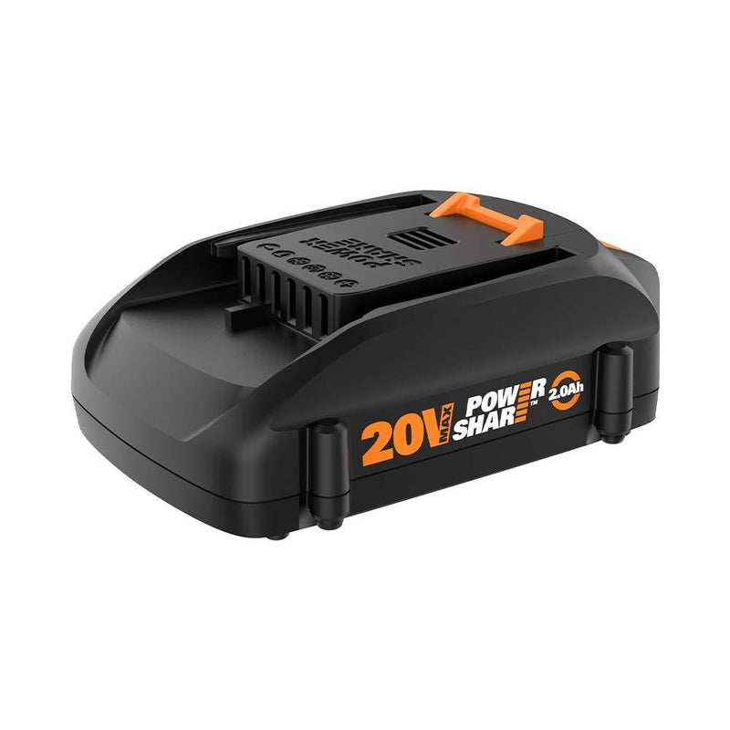 WORX WA3575 20V PowerShare 2.0 Ah Replacement Battery, Orange and Black - NewNest Australia