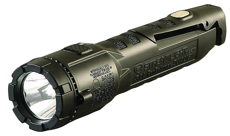 Streamlight 68783 Dualie 3AA 245-Lumen Intrinsically Safe Dual Beam LED Flashlight With Magnetic Clip and 3"AA" Alkaline Batteries, Black – Box Packaged 3xAA, Batteries Included Dual Beam w/Magnetic Base - NewNest Australia