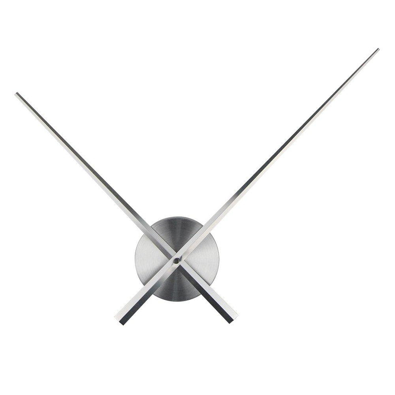 NewNest Australia - Timelike 3D Clock Hands, DIY Large Clock Hands Needles Wall Clocks 3D Home Art Decor Quartz Clock Mechanism Accessories (Silver) Silver 