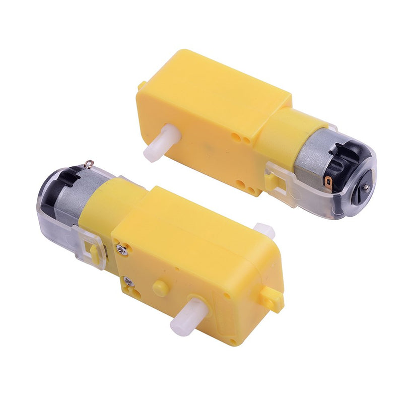 Cylewet 2Pcs Gear Motor Dual Shaft for Smart Car Robot Arduino (Pack of 2) CYT1037 - NewNest Australia