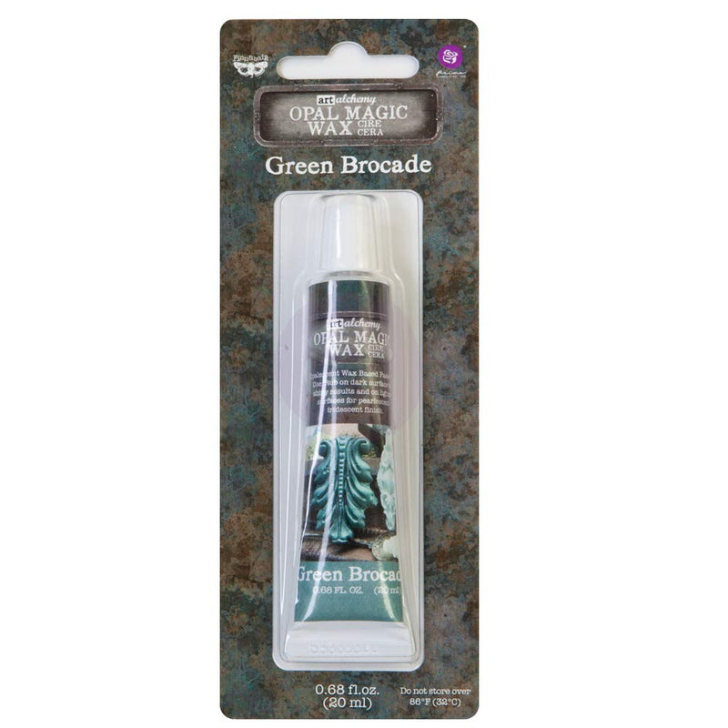 Prima Marketing Green Brocade Art Alchemy-Opal Magic Wax - NewNest Australia