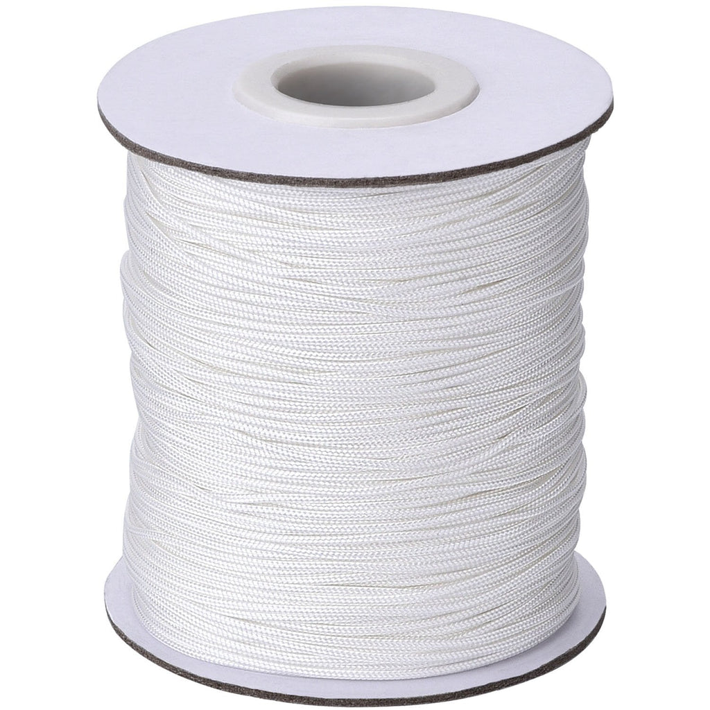 Outus 109 Yards/Roll White Braided Lift Shade Cord for Aluminum Blind Shade, Gardening Plant and Crafts (1.0 mm) - NewNest Australia