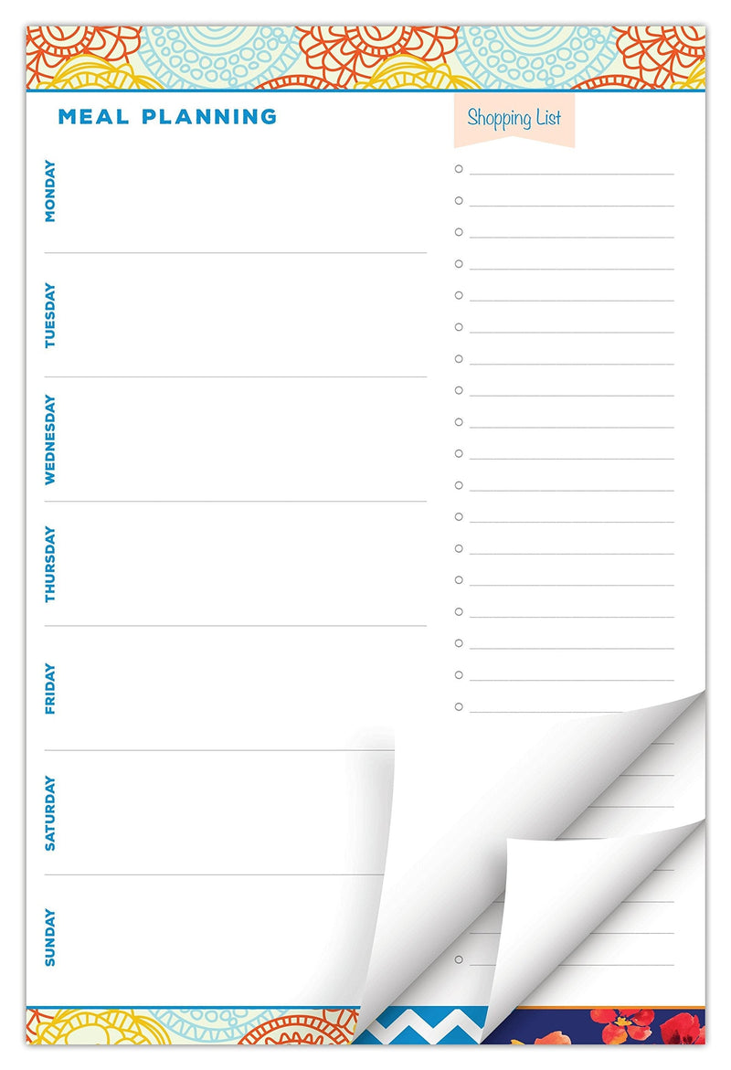 Meal Planning Pad 6"x9", 80 Sheets Per Pad - NewNest Australia
