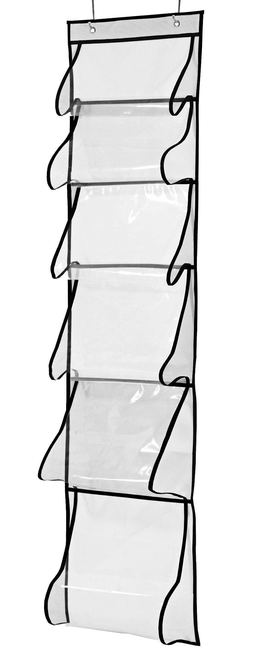 MISSLO Over Door Organizer for Handbags, Caps, Accessories (White) White - NewNest Australia