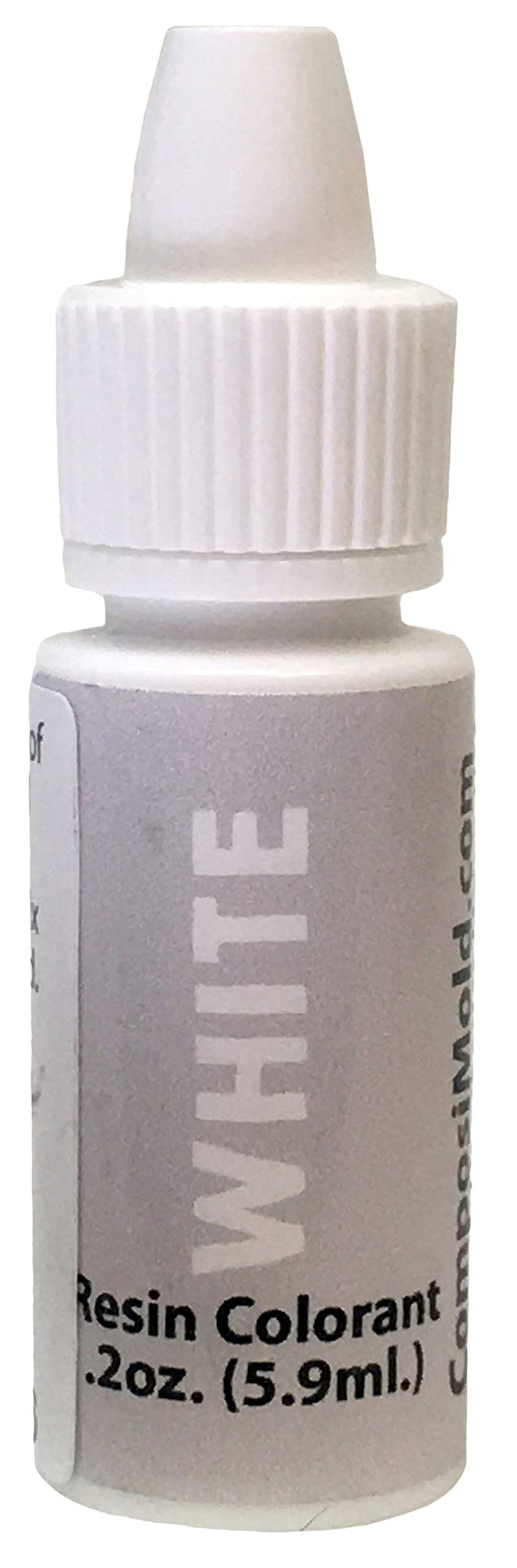 White Epoxy Pigment (Colorant, Dye, Tint) 6cc (0.2 oz.) - NewNest Australia