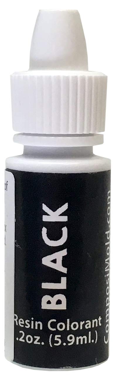 Black Epoxy Pigment (Colorant, Dye, Tint) 6cc (0.2 oz.) - NewNest Australia